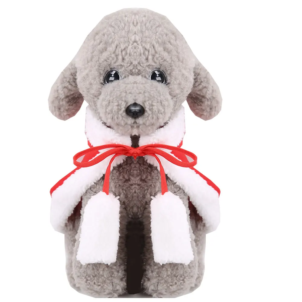 В рождественском стиле фоновая декорация для собак плащ кошек с капюшоном