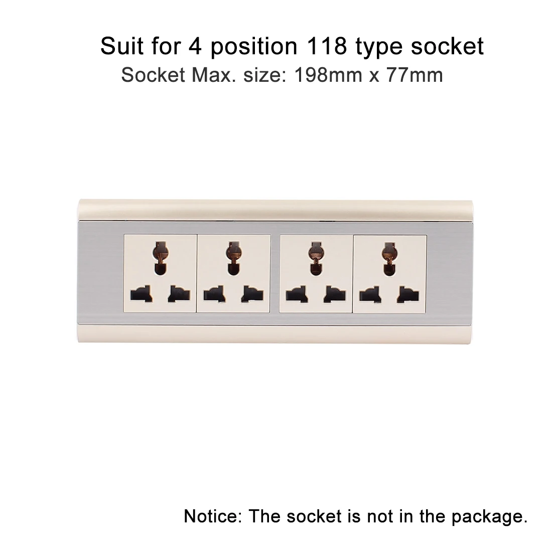 

uxcell Weatherproof Outlet Cover In-Use Plug Receptacle Protector Indoor Uses 210x95x41mm White 3Pcs