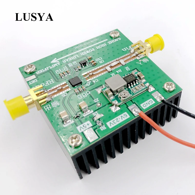 Линейный усилитель Lusya 2 Вт 5 8 ГГц SE5004L 5800 МГц FPV передача изображения РЧ с