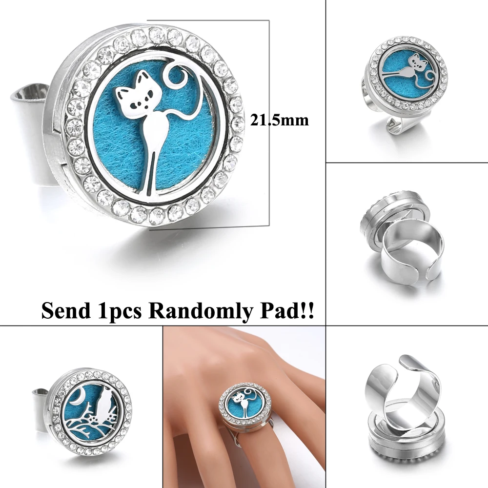 Новый ароматерапия ювелирные изделия эфирное масло диффузор кольца Древо жизни