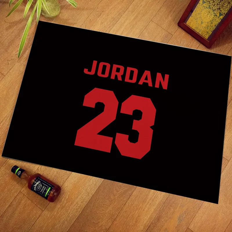 40x60 см/50x80 см домашний текстиль NBA Баскетбол звезда Коби ковер мягкие фланелевые Нескользящие коврики коврик в ванную комнату дверь гостиная