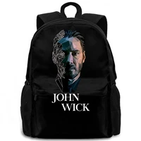 john wick the legendary assassin for new mens women men backpack laptop travel school adult student