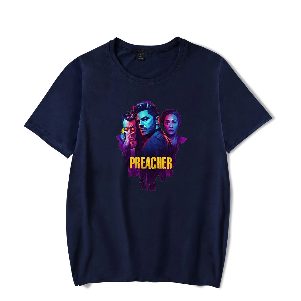 

Preacher T-shirt Men/Women/Child Summer New Arrival Fashion Print Popular Wind Hot TV Drama Preacher T shirts tops