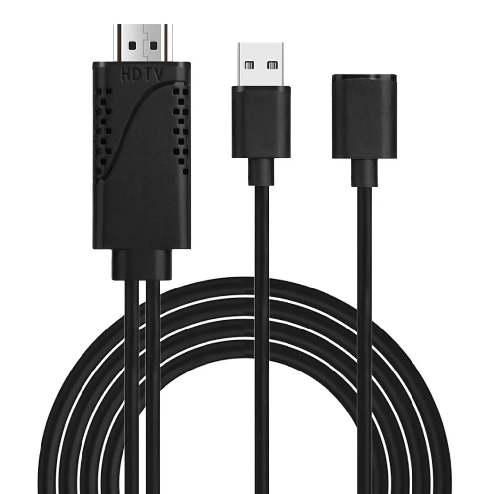 USB к HDMI 4K HD 1080P HDTV TV цифровой av адаптер шнур для iPhone XS /XS MAX/XR IOS| |
