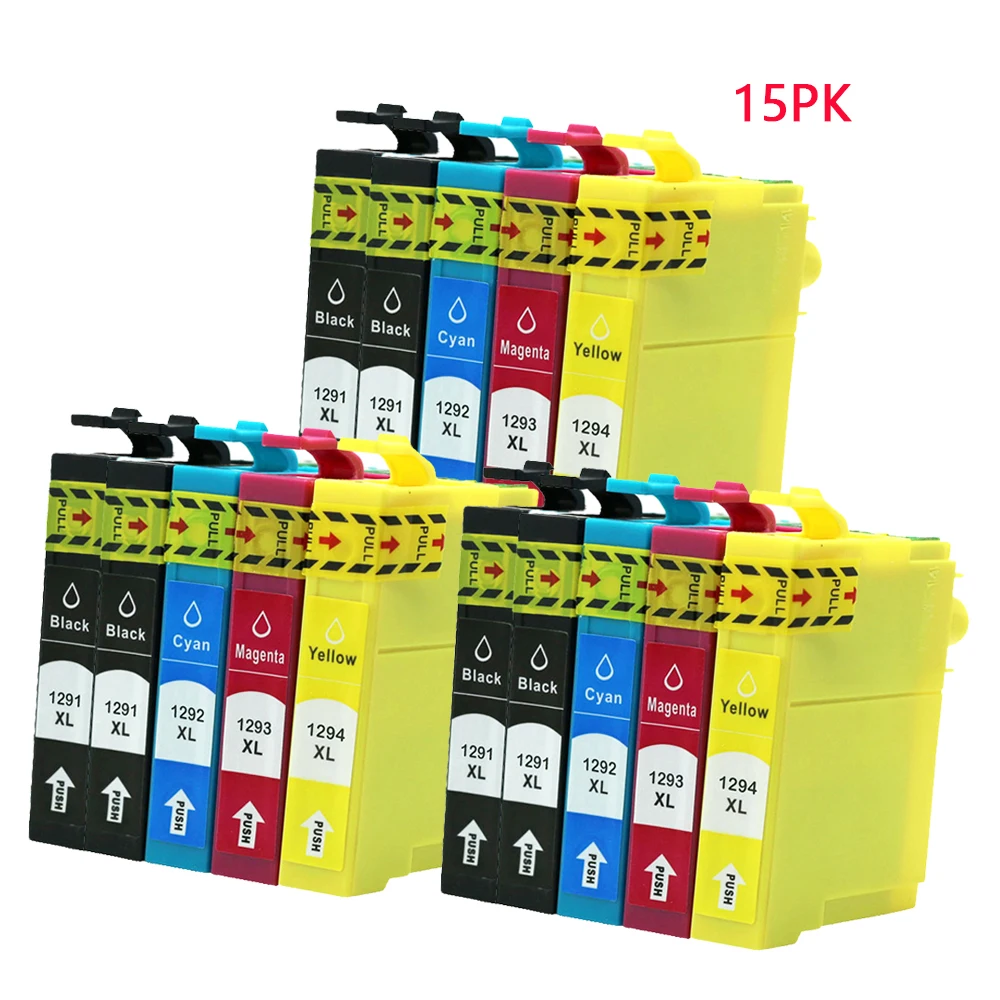 Совместимый T1291 - T1294 T1295 чернильный картридж для EPSON stylus SX235W SX425W SX420W SX438W SX525WD SX535WD