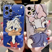 Disney Donald Duck for IPhone 7/8P/X/XR/XS/XSMAX/11/12pro Personalized Creative Blu-ray Phone Case
