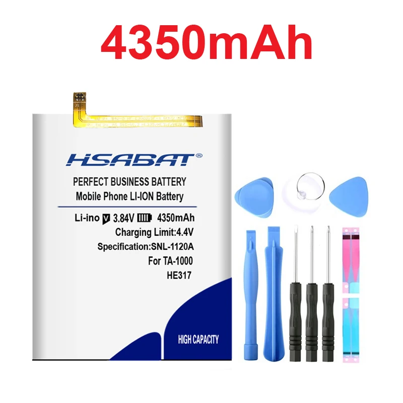 HSABAT аккумулятор 4350 мАч HE317 для Nokia 6 для Nokia6 N6 TA-1000 TA-1003 TA-1021 TA-1025 TA-1033 TA-1039 TA