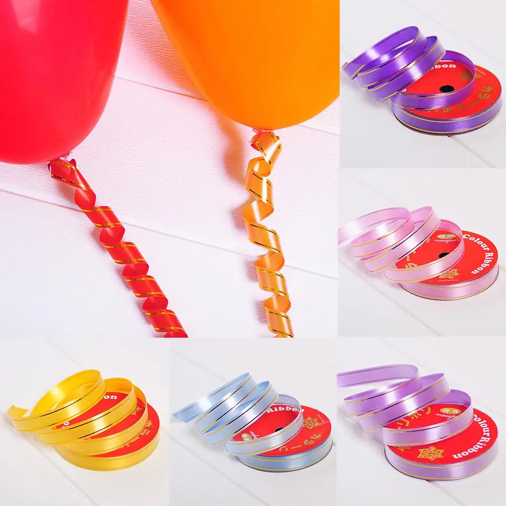 10 м грогрен атласные ленты воздушный шар Кабельные галстуки подарочная упаковка