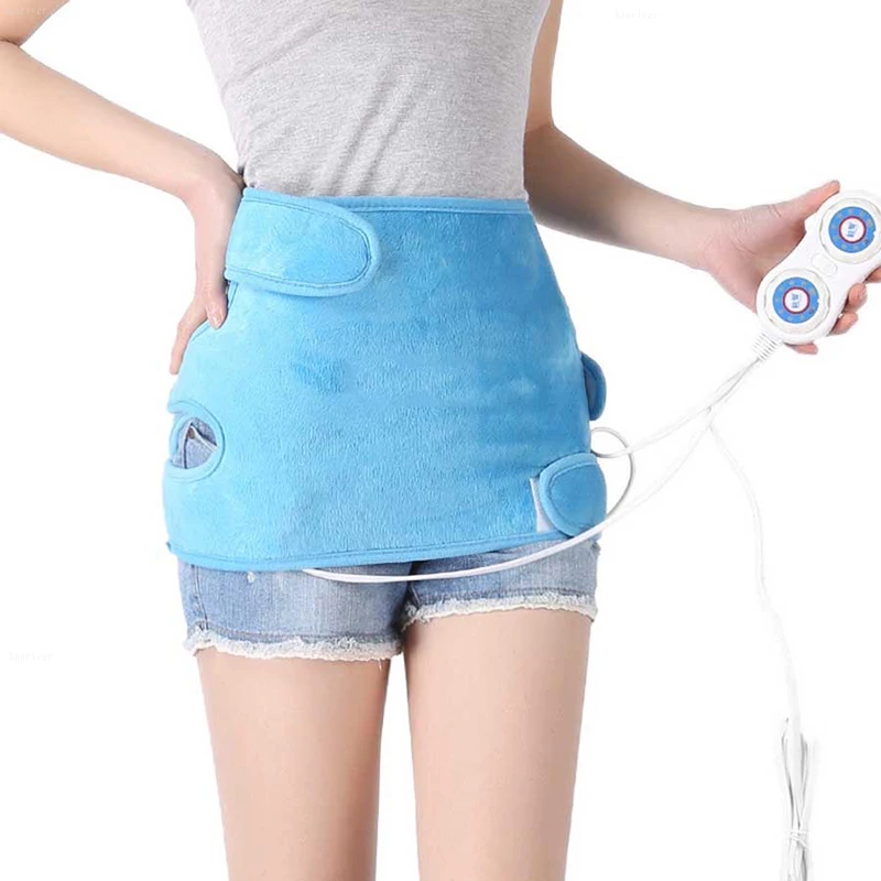 Far infrared electric heating knee pads physiotherapy crystal super soft massager | Красота и здоровье