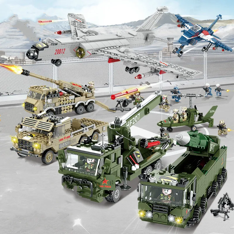 Создатель города военная техника строительные блоки армии колесница WW2 оружие