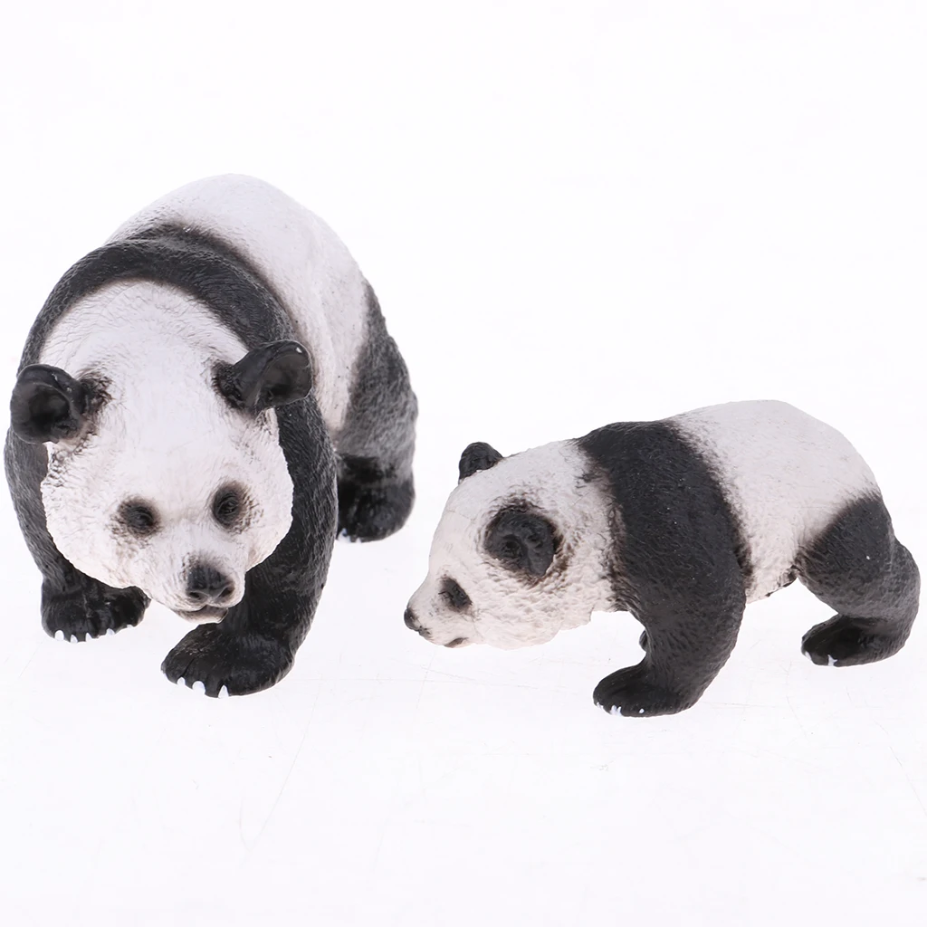 

Model Panda Static Model Panda Family Toy for Children,Desk Decoration Display