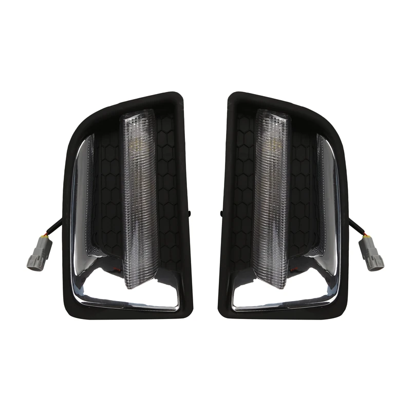 

Exterior Auto Lamp Light Led Drl Daytime Running Lights Fog Lamps for ISUZU D-MAX DMAX 2012-2016 White