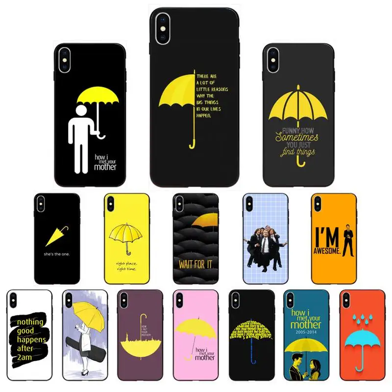 

FHNBLJ how I met your mother himym quotes Phone Case for iphone 11 Pro Max X XS MAX 6 6s 7 8 Plus 5 5S 5SE XR SE2020