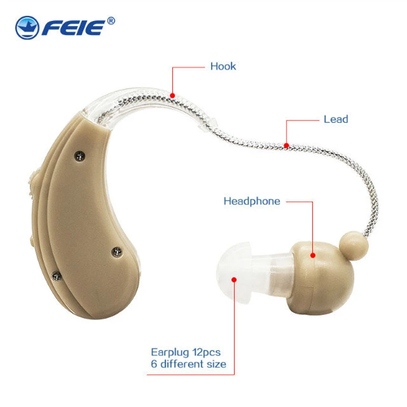 Перезаряжаемые усилители слуха слуховой аппарат для глухоты Усиление звука