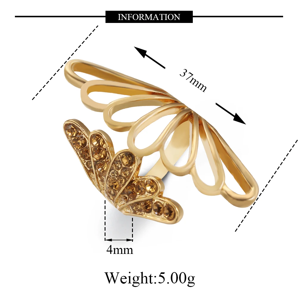 Золотой хвост русалки играющее креативное кольцо Женское Обручальное модное