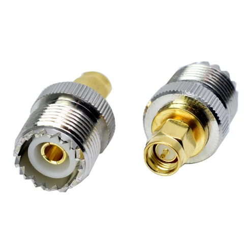 

10pcs SMA Male to UHF PL259 SO239 Female Jack RF Coaxial Adapter Straight RF Connectors