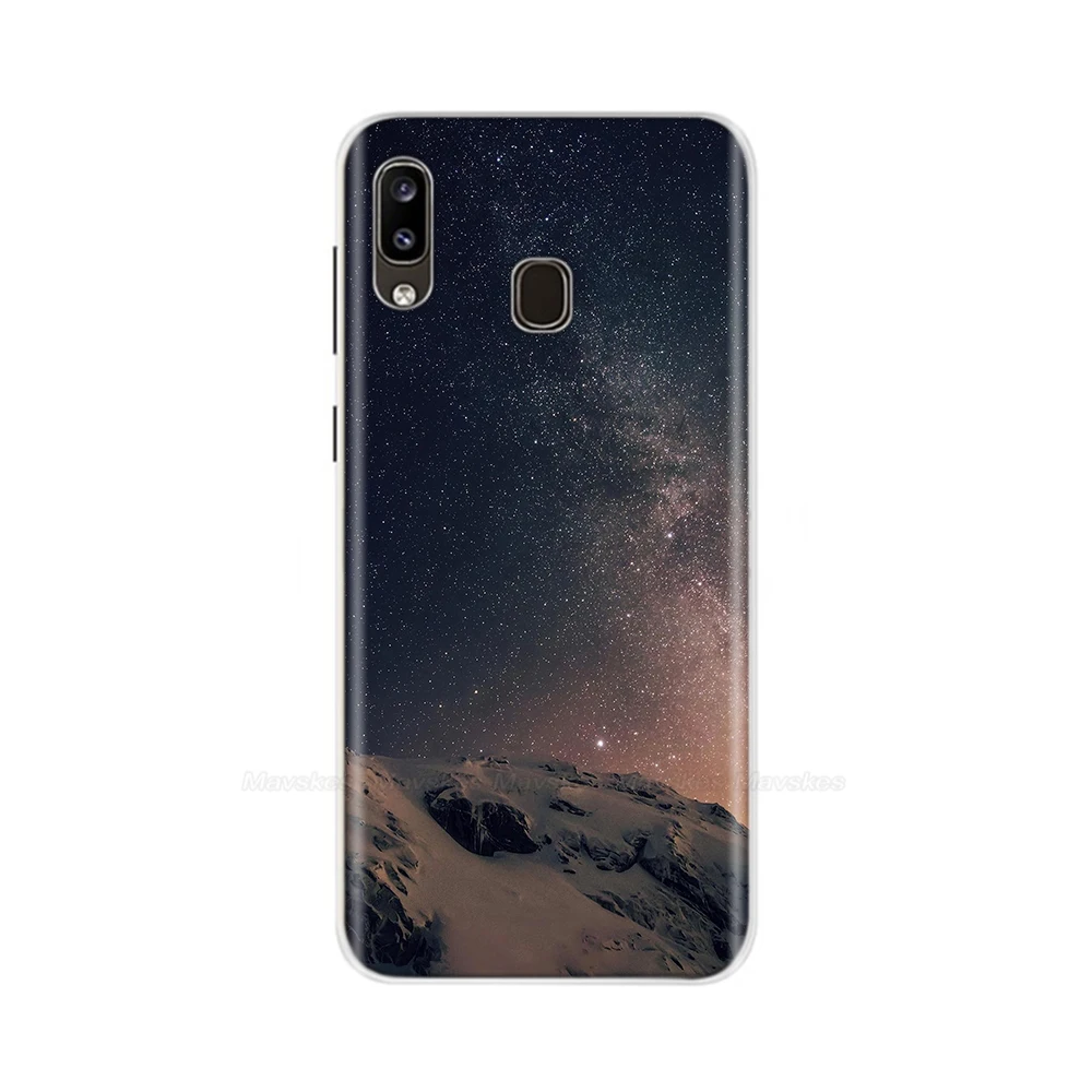 Cute Silicone Case For Samsung Galaxy A10 A20 A30 A40 A50 Cover Cases For Samsung A 10 20 30 40 50 Phone Case Soft TPU Shell