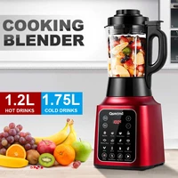 1 75l professional automatic touchpad timer blender mixer juicer high power food processor 8 blades one touch cleaning cooking