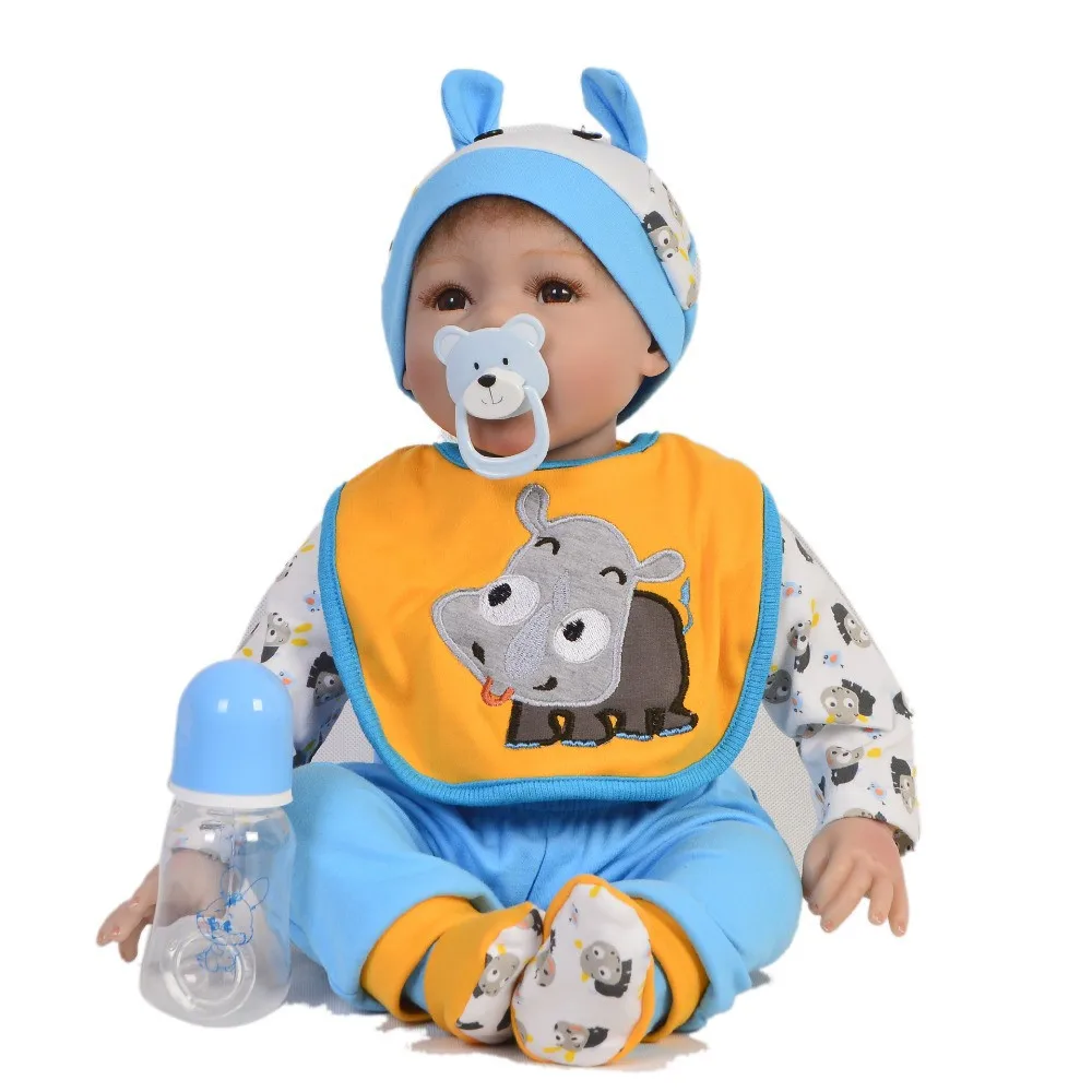 Кукла реборн NPK мягкая силиконовая кукла младенец для мальчиков и девочек