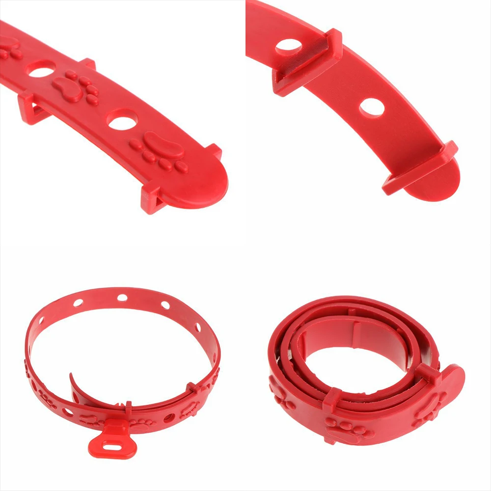 Ошейник для собак кошек блох против клещей быстрое удаление защита питомцев