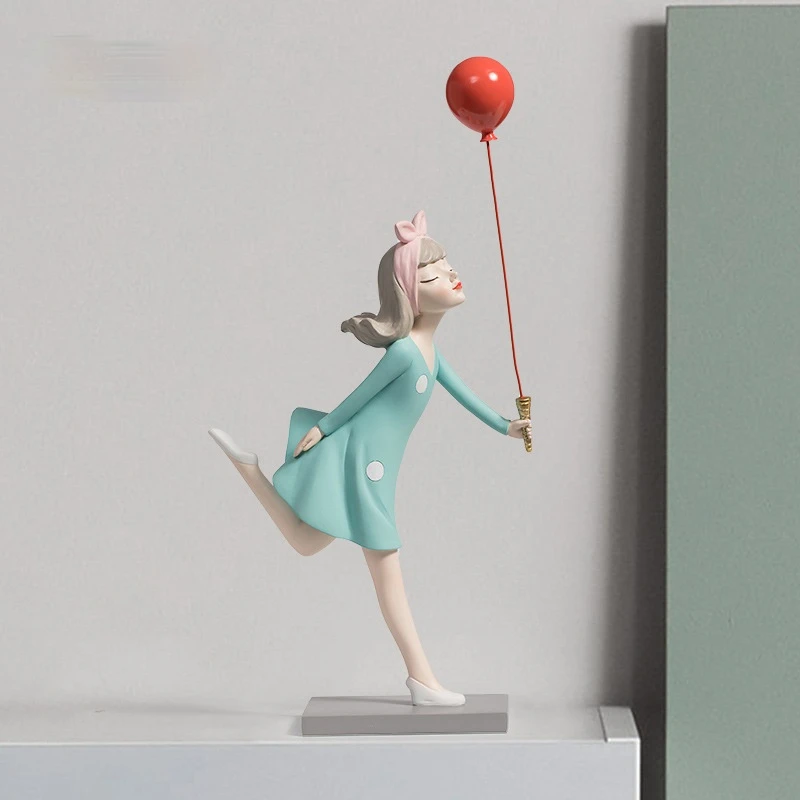 

Воздушный шар девочка daydream украшение Девочка Сердце для дома Гостиная ТВ шкаф креативное Украшение легкое роскошное