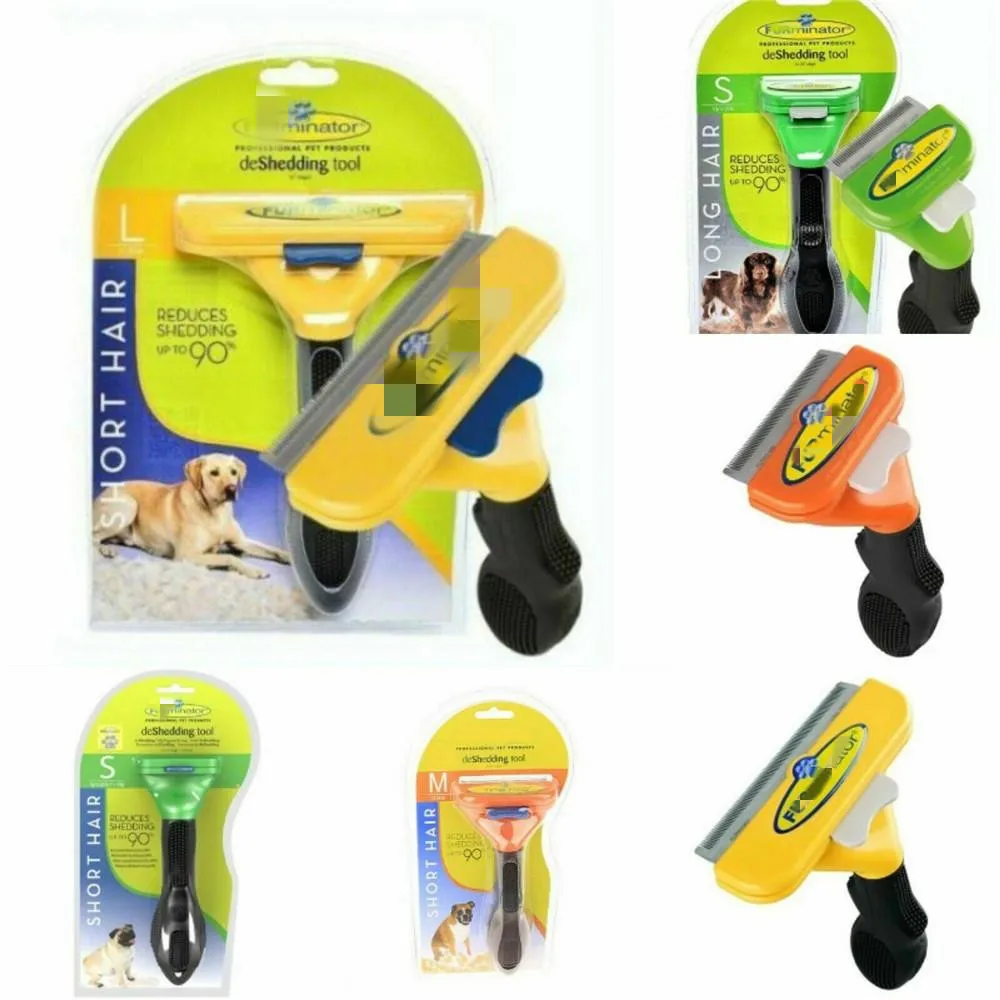 

Инструмент для вычесывания собак, щетка, грабли, расческа, длинная короткая шерсть, удаление шерсти домашних животных, Массажная щетка для ч...