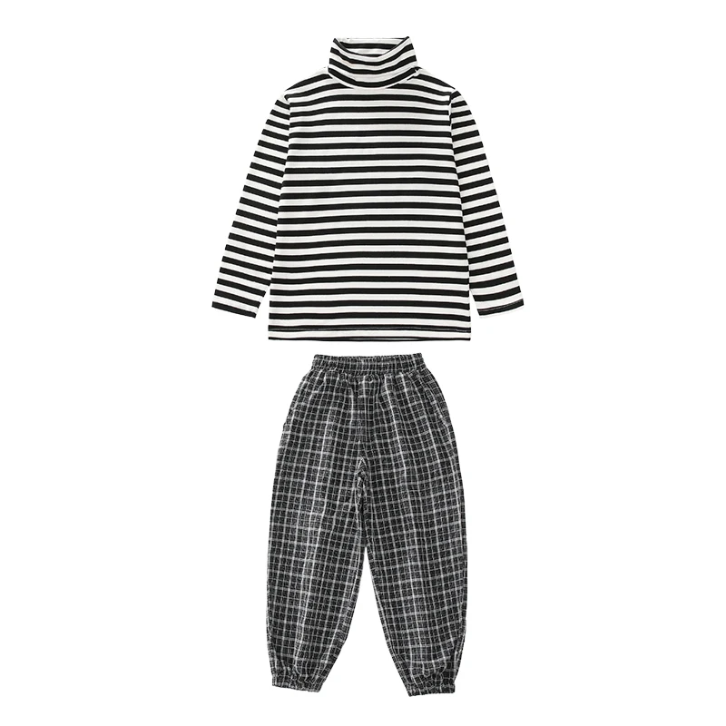 Одежда для джазовых танцев девочек Детский костюм уличных наряд выступлений в