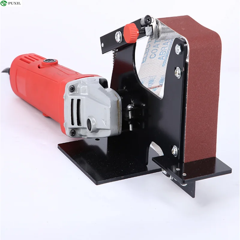 

Metal angle sander belt accessory wood sanding belt adapter use 100 HT2376 angle grinder