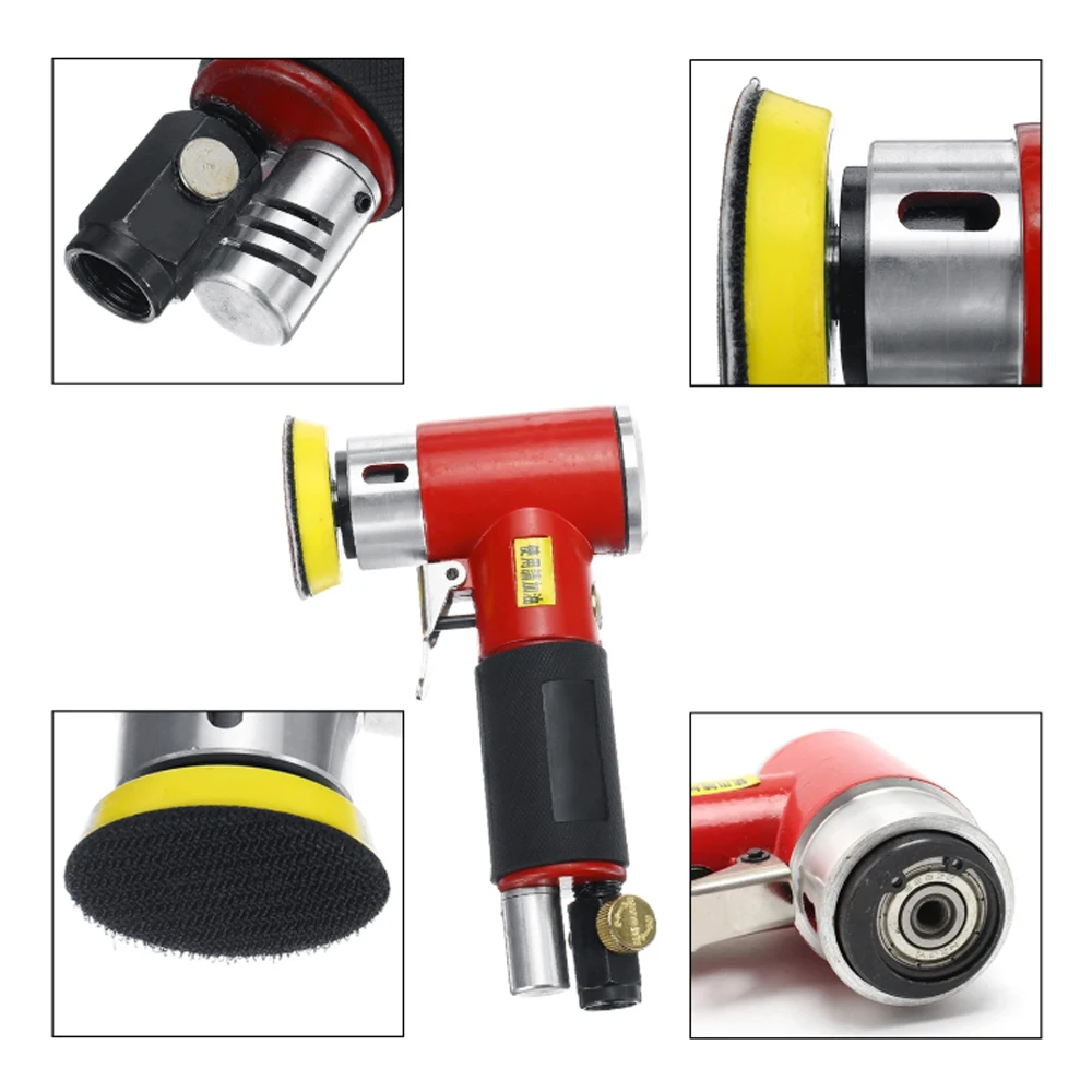 2 дюйма 3 мини Air Sander комплект накладки эксцентричный орбитальный двойного