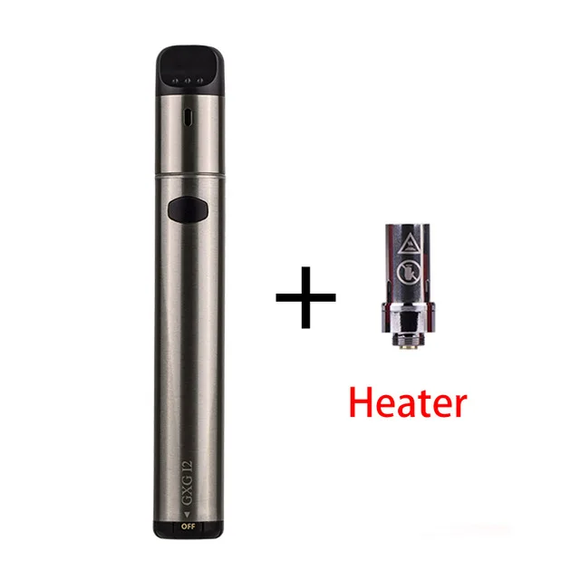 ss with heater Kamry 100 комплект нагревательной ручки vape ручка комплект 1900 мАч нагрев не горит для сигарет комплект vs Kamry kecig 2,0 плюс justfog Q16 - Цвет: ss with heater