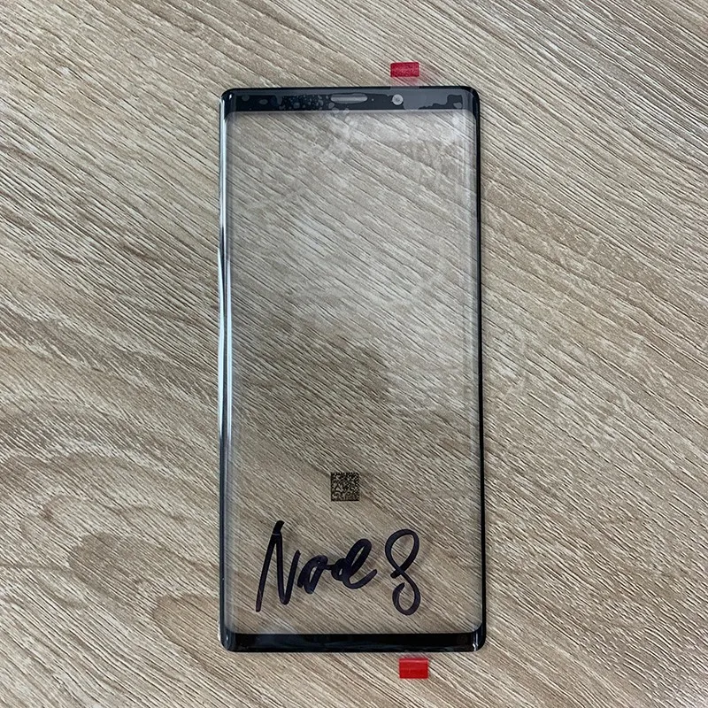 

10 шт. 6,3 "сенсорный экран передного LCD панель внешняя стеклянная линза для цифрового преобразователя Note 8 NOTE8 N9500 N9500F N950F SM-N950F для Samsung Galaxy