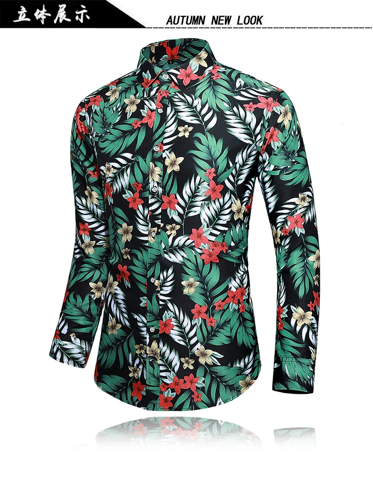 6XL 7XL повседневная мужская рубашка, осень, Новое поступление, индивидуальная, с принтом, с длинным рукавом, рубашки для мужчин, s, модная, большой размер, деловая, Офисная рубашка