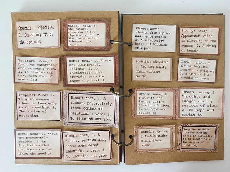 Old Pages English Phrases Stickers Travel Junk Journal Scrapbooking Craft Diary Album Decorative | Дом и сад
