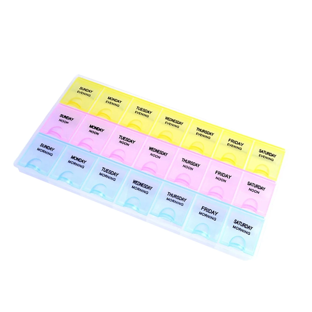 Mag 21 Маникюр для ногтей Сетка Коробка хранения Чехол Пластик контейнер нейл-арта