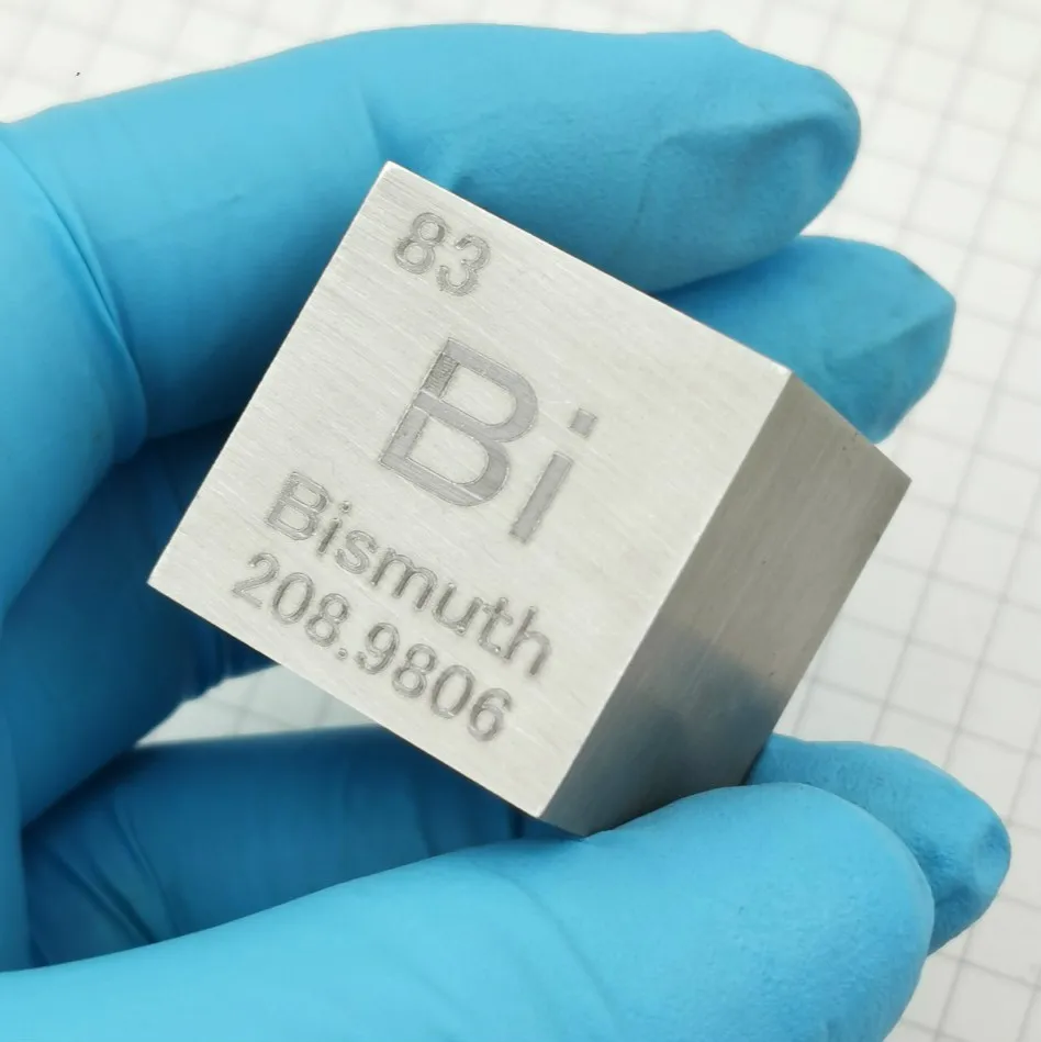 

Bismuth Metal 1 Inch 25.4mm Density Cube 99.99% Pure for Element Collection