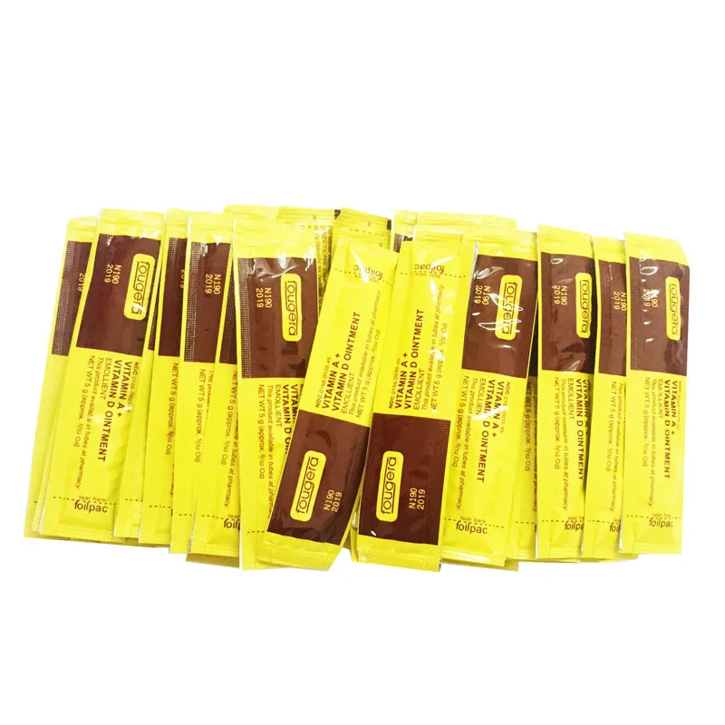 

100 Pack Tattoo Aftercare Cream Care Lotion Anti Scar Vitamin Ointment For Tattoo Body Art Permanent Makeup Tattoo tools
