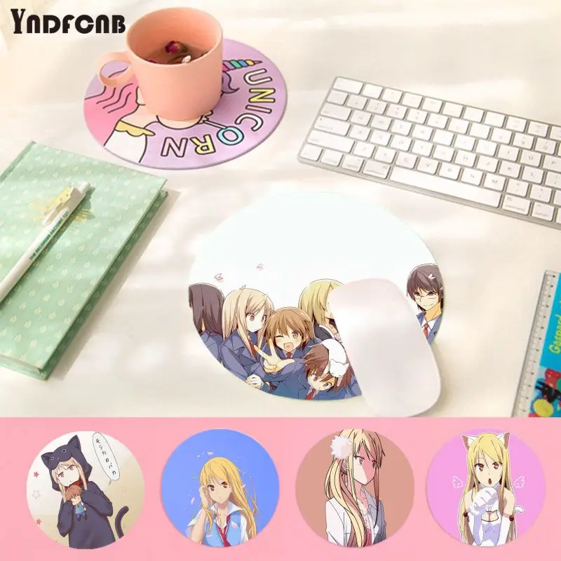 

YNDFCNB аниме Sakurasou no Pet na Kanojo Mashiro прочный силиконовый компьютерный игровой коврик для мыши Коврик для ПК ноутбука