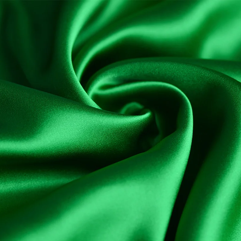 green Хорошее качество, настоящая Ширина шелковой ткани 114 см, шелковая ткань для шитья, летнее платье/рубашка/шарф, шелковая ткань - Цвет: green