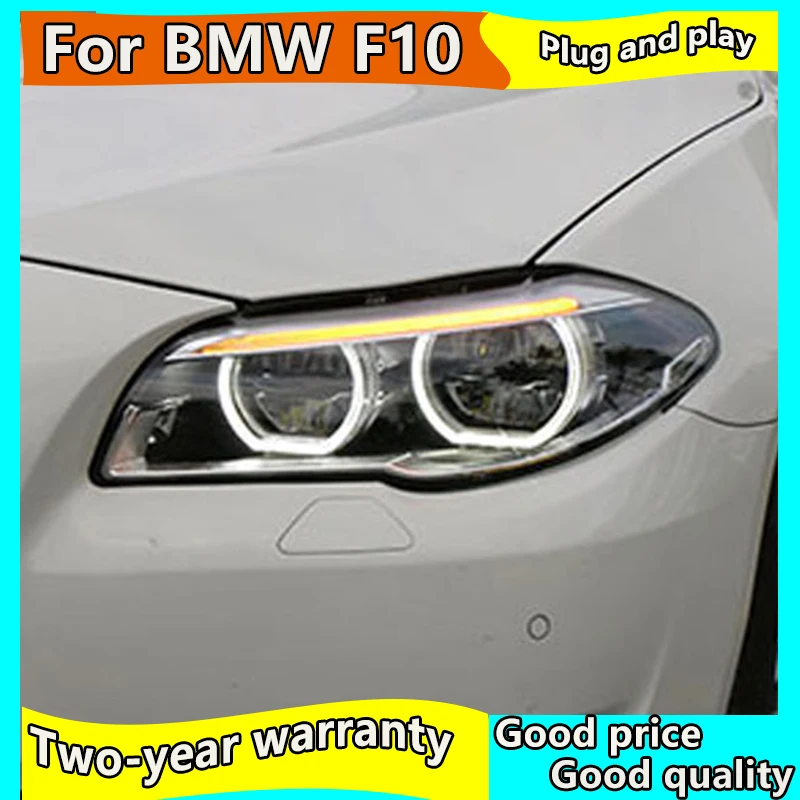 Автомобильный стильный головной фонарь для F10 F18 фары 2010 2016 520i 525i 530i все