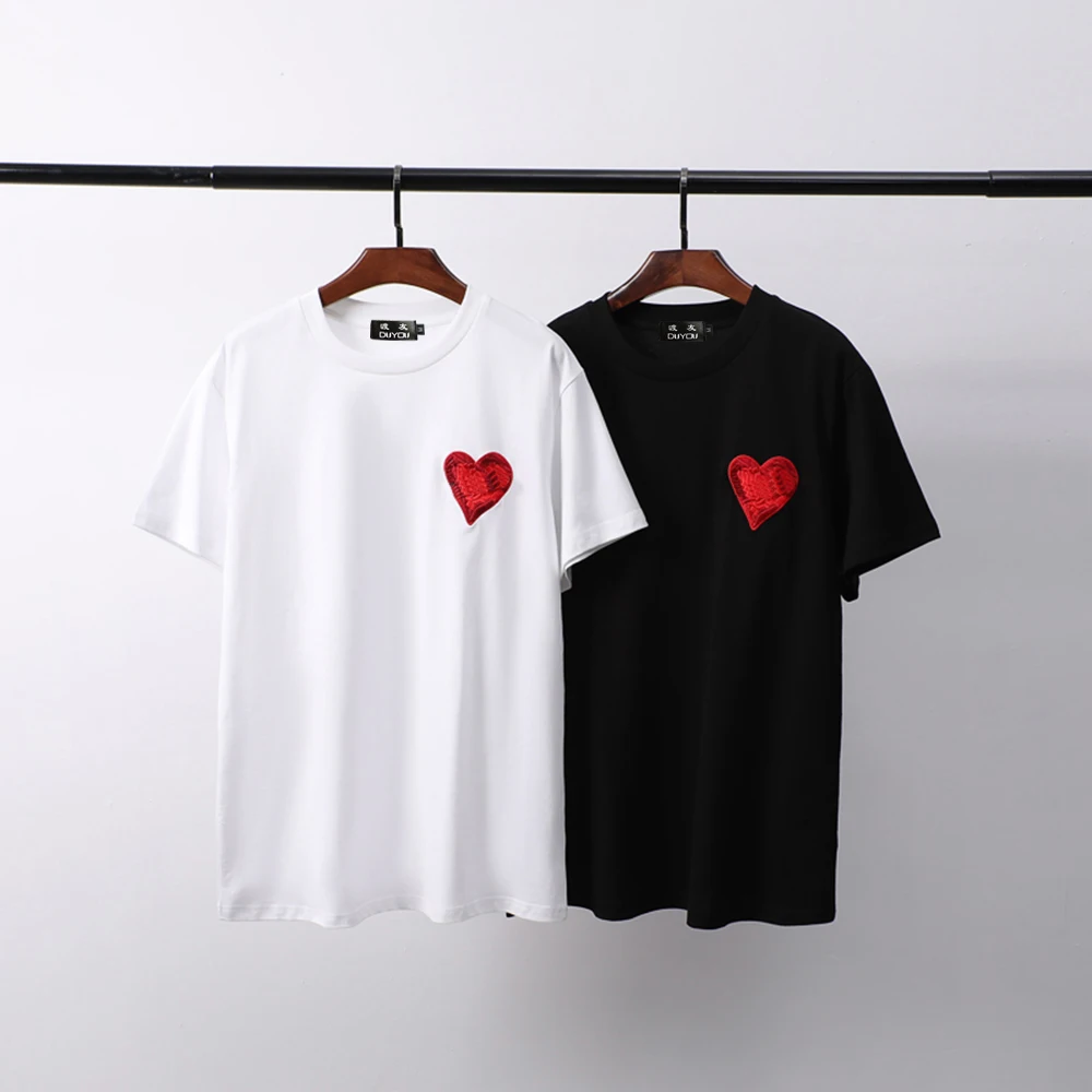 DUYOU Летняя мужская повседневная обувь высокого качества Футболка дышащая