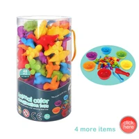 counting toy matching game with sorting cups clip preschool educational aids stem montessori cognition animal model for kids