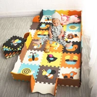 new eva foam play mat with fence baby puzzle jigsaw floor mats thick carpet pad toys for kids educational toys activity pad soft