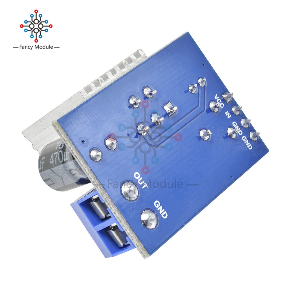 Модуль питания TDA2030 Плата усилителя звука 6 12 В одиночный 18 Вт|supply board|supply power |