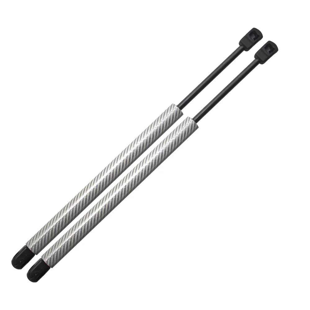 silver carbon fiber Для Honda Accord 2013- шрифт капота изменение газовые стойки подъем поддержка Амортизатор аксессуары для амортизаторов амортизатор - Цвет: silver carbon fiber