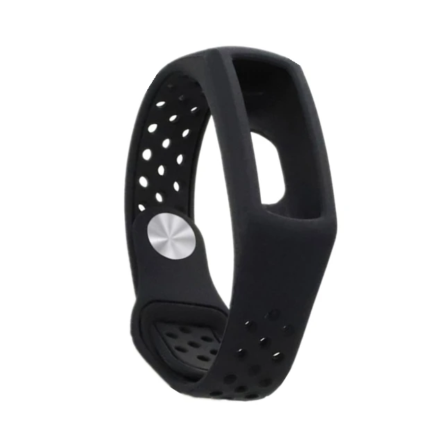Ремешок на запястье для huawei Honor Band 5/4/3 для huawei группа A2 Smart Watch Sport браслет ремень для huawei Honor Band 5 группа 4 - Цвет: Pure black