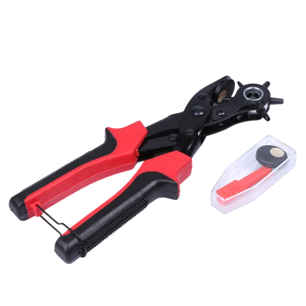 6 отверстий Размер бытовой ремень Дырокол кожа перфораторы инструменты