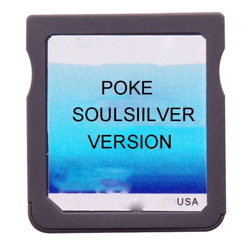 Картридж для видеоигр Poke -SoulSilver DS 3DS 2DS американская версия английский язык |