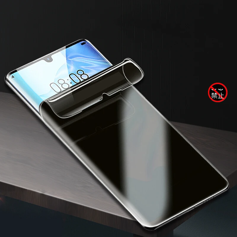 Защитная пленка UVR для Huawei Mate 30 Pro P30 Гидрогелевая защиты экрана с полным покрытием