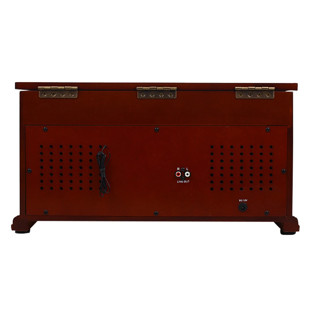 Ретро виниловый проигрыватель аудио лента CD плеер Bluetooth старомодные винтажный