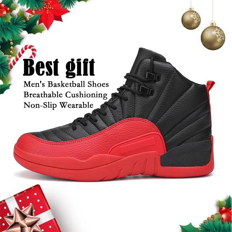 

Men's Basketball Shoes Breathable Cushioning Non-Slip Wearable Sports Shoes Gym Training Athletic Basketball Sneakers for Women